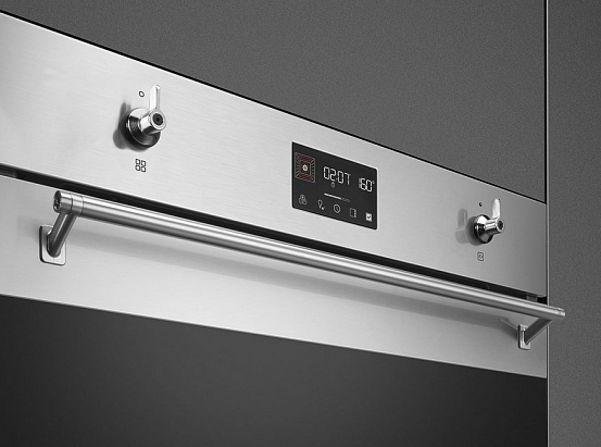 SMEG SO6302TX Многофункциональный духовой шкаф, 60 см, 10 функций, нержавеющая сталь